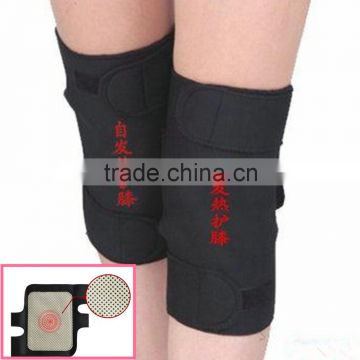 universal size neoprene black color magnetic knee brace