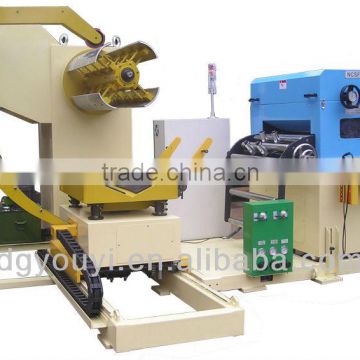 Hot precision NC Servo rolling plate leveling uncoiling and feeding machine(China manufacturer)