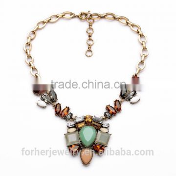 Hot selling fashion handmade chunky pearl necklaces SKA4692