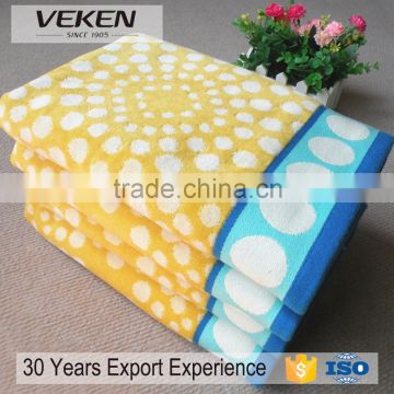 veken products zhejiang manufacturer absorbent cotton beach towel