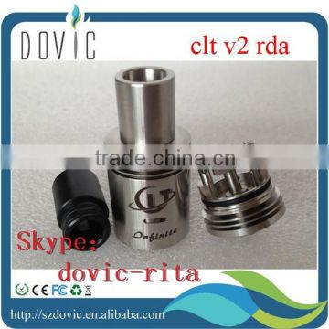 Most popular copper adjustable pin clt v2 rda ,mechanical clt v2 wholesale price