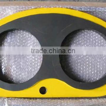 Schwing pump parts wear plate and cutting ring