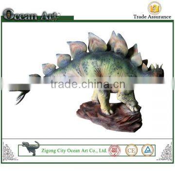 With CE and ISO Handmade resin dinosaur decoration craft model