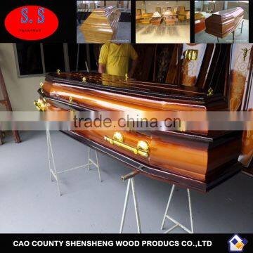 Popular Italic Style Cardboard Funeral Coffin_China Casket Manufactures