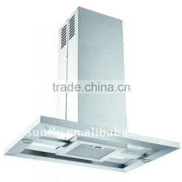 kitchen air range hood island style with CE ROHS kitchen appaliance LOH8903-03 (900mm)
