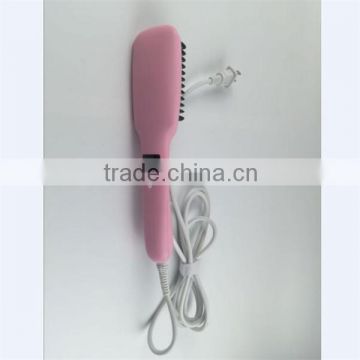 OEM Brush Electric PTC heating fast hair straightener