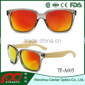 Cheap and high quality popular fashinable sunglasses , wood polarized sunglasses , Bamboo sunglasses