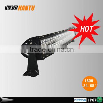offroad led light bar 180w curved led light bar 2years warranty 32inch cre e 180w off road 4x4 double rows led light bar