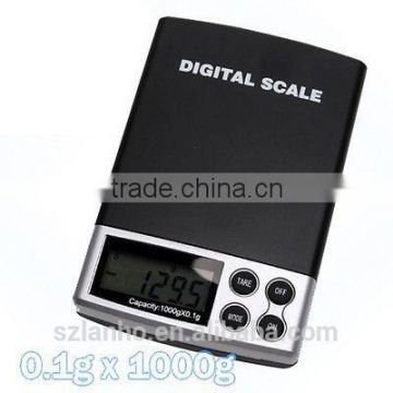 Digital Gem 0.1 X 1000 Gram Diamond Pocket Lab Scale
