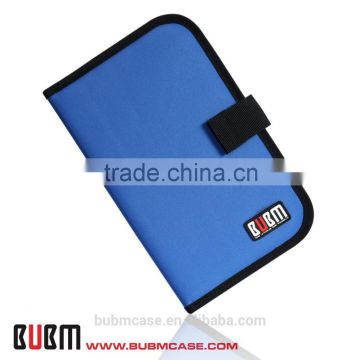 Blue BUBM Slim 32 Capacity CD Case CD Box DVD Case CD Storage CD-ROM Holder Car Disc Case