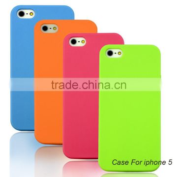 best price For iphone5 silicon case, case for iphone5S, hot selling mobile accessories