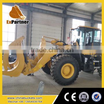 brand new hydraulic grab , fixed timber grab from alibaba.com for SDLG wheel loader