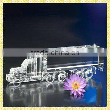 Handicraft Antique Crystal Car Model Crafts For Business Annual Souvenirs