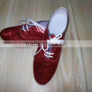 Glitter Jazz Shoes (Red)