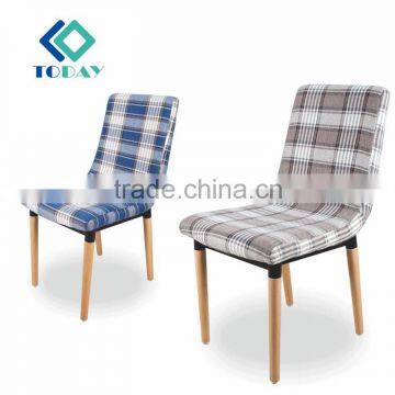 fabric and real combine dining chair , new design dining chair DC5061