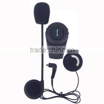 2016 Updated FM function! Bluetooth Intercom Motorcycle Helmet Bluetooth Headset Full Duplex intercomunicador bluetooth moto