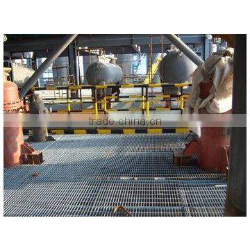 Platform steel grating