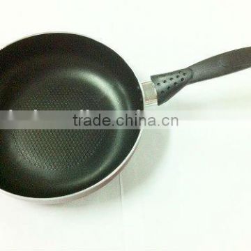 alu.H19 handle non-stick fry pan