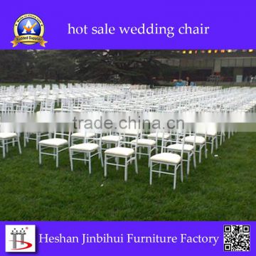 White Tiffany Iron wedding Chiavari Chair