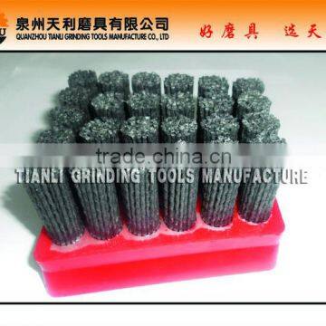 silicon carbide abrasive brush