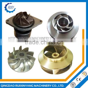 Customized high quality precision casting metal pump impellers