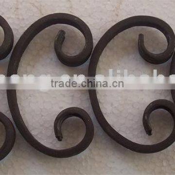 wrought iron scrolls