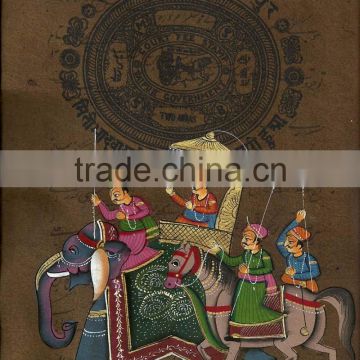 Unique Handpainted Indian Paintings-C