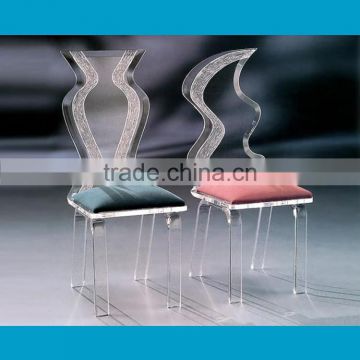Customizable Luxurious acrily tiffany chair for hotel