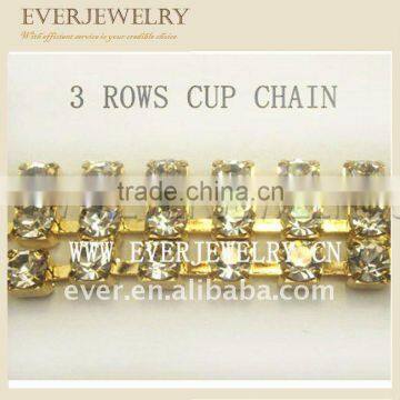 Multi rows cup chain