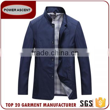 Wholesale Classic Casual Solid Mid Length Jacket For Man