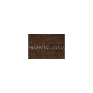 Dark grey oak HDF 7mm Laminate Flooring for Market , embossed wood grain floors