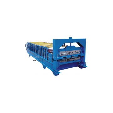 Double layer roll forming machine