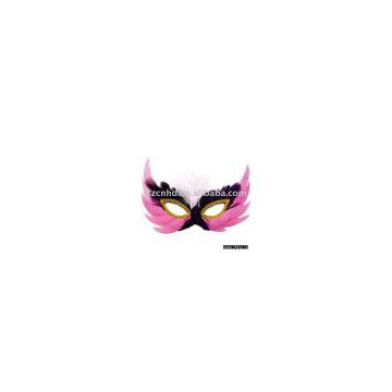 masquerade mask/party mask/mardigras feather mask
