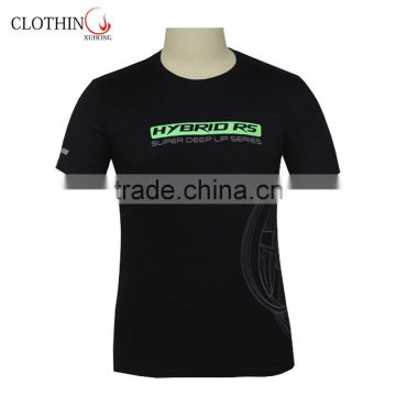 own design comned cotton printing fluorescent t-shirt