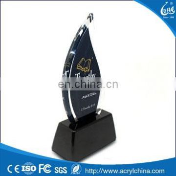 2015 Factory Directly Wholesale Acrylic Block Trophy, Acrylic Trophy Display, Acrylic Award