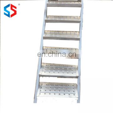 MD-98 Tianjin Shisheng Concrete Galvanized Steel Outdoor Stairs Decking Plank