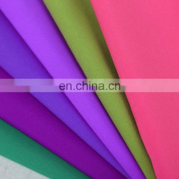 Chinese factory supplier waterproof polyester twill peach skin microfiber fabric