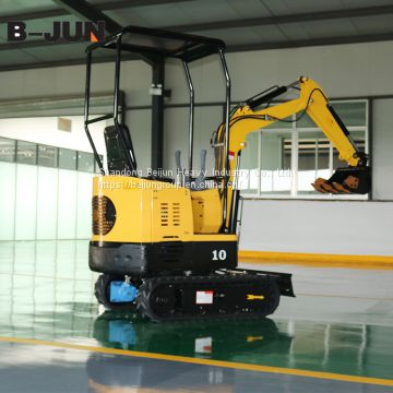 China supply 1ton small digger crawler mini excavator machine