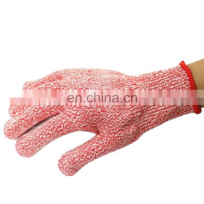 HY 13G Amazon Guantes Anticorte Safety Gloves Cuisine Color Gloves Cat 2 Working Mitten Level 5 Cut Protection Washable Glove