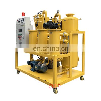 Double-Stage transformer oil purifier equipment insulation oil filtration unit