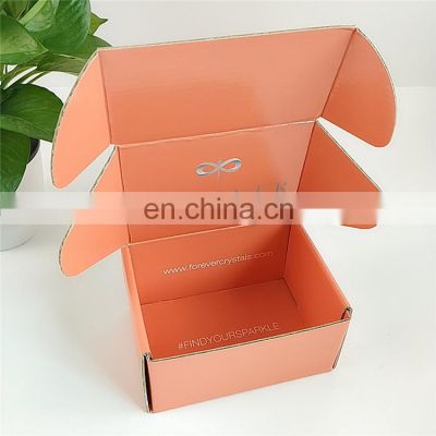 Good quality Custom design shipping box with your logo and double sided corrugated cardboard packaging mailer box