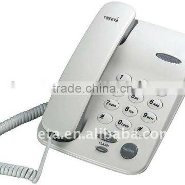 Analogue corded telephone for office use