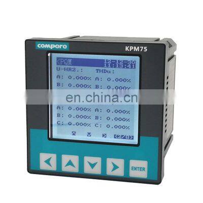 Real time monitoring modbus Profibus 3 phase power quality and energy analyzer price