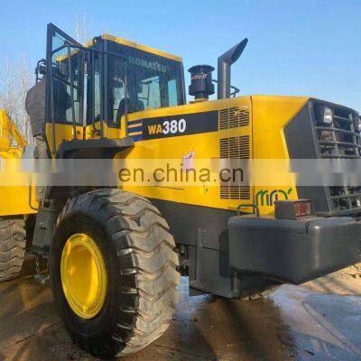 Used komatsu wa380 wheel loader , KOMATSU wa380 wa360 wa320 loader , KOMATSU  loader