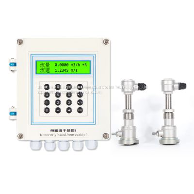 Plug in ultrasonic flowmeter