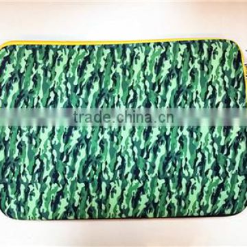 neoprene laptop bags with forest camouflage