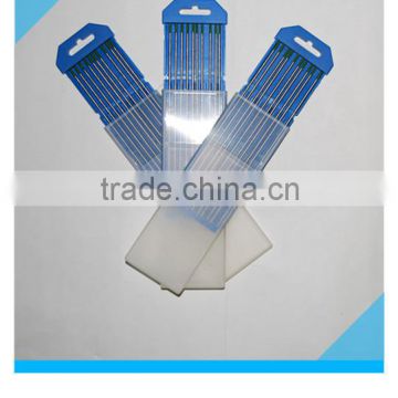 Beijing Brand name Pure tungsten weld electrodes blue tip 10piece/pack
