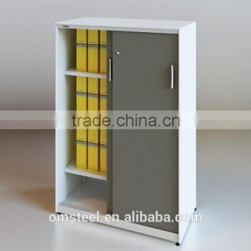 Height 1357mm Knock Down Filing Cabinet With Sliding Door