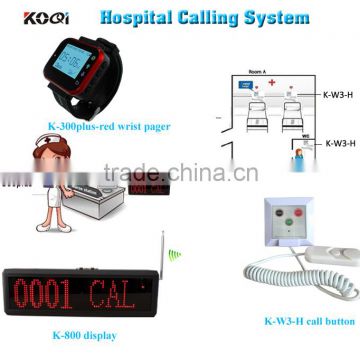 Nursing Wireless Call System English Prompt Display Emergency Calling System