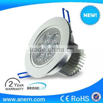 9w super bright led ceiling light fixture with CE RoHS approval